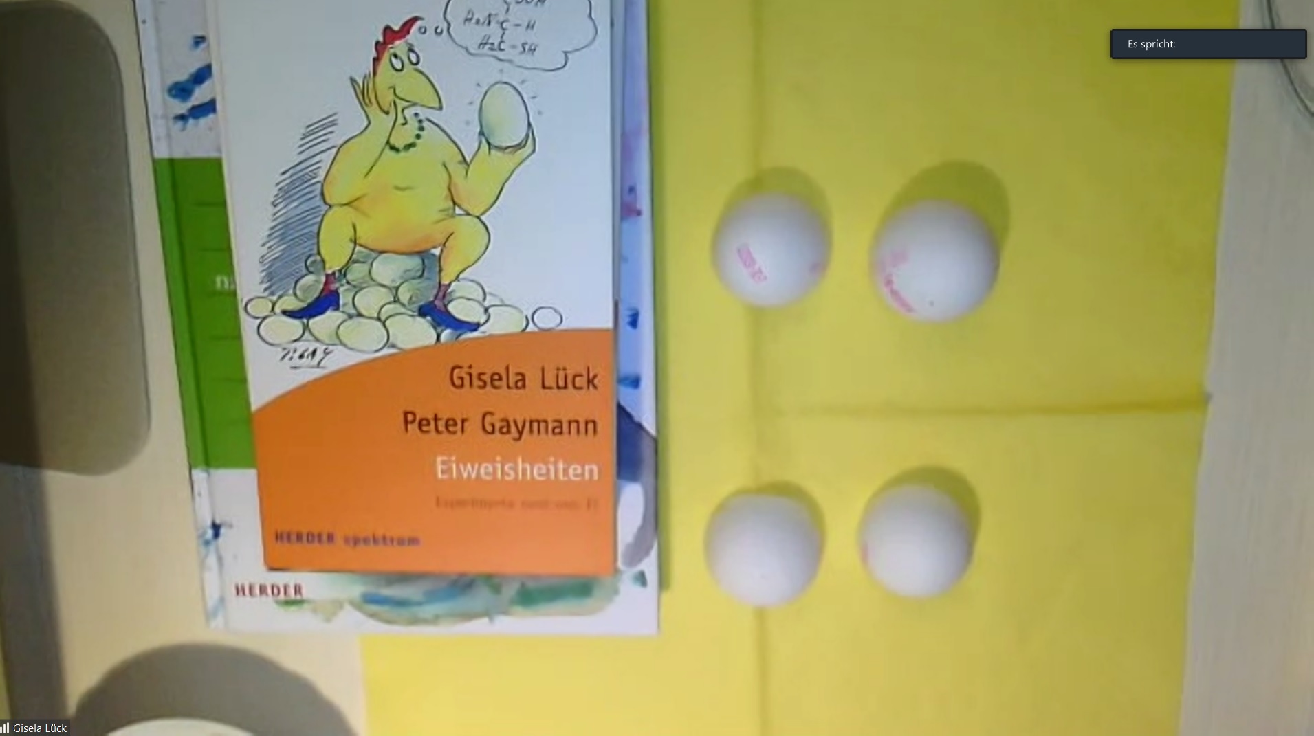 Buchtitel Eiweisheiten
