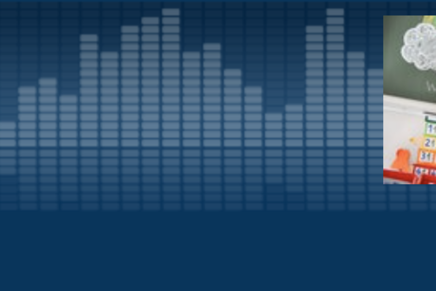 Screenshot des Podcast-Players