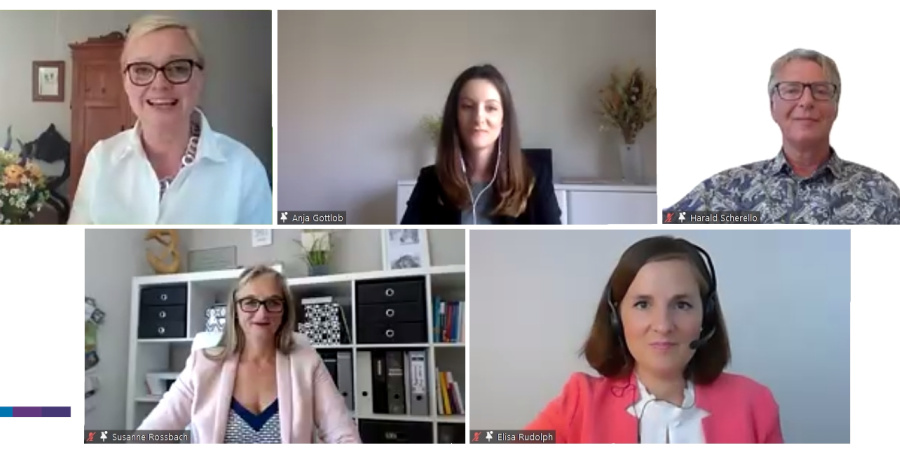 Begrüßungsrunde der Abschlussveranstaltung Schul- und Unterrichtsentwicklung im Rahmen von RuhrFutur