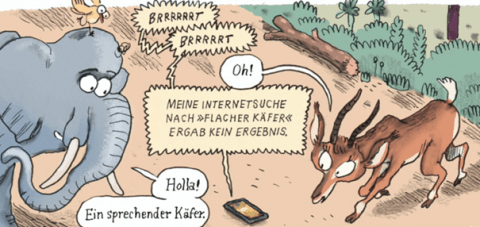 Herr Elefant Frau Grau