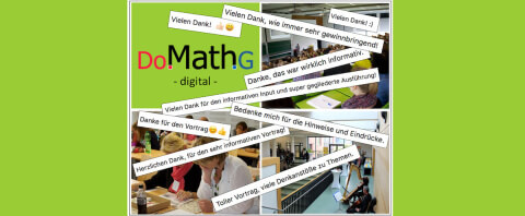 Digitale Dortmunder Mathetage Eine Collage aus Besucherstimmen