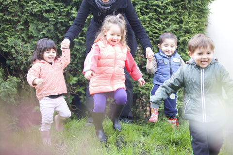 Kinder beim Spielen